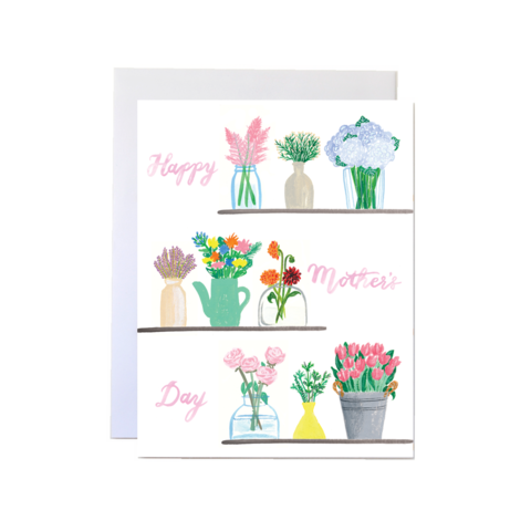 Mother's Day Flowers Card - II