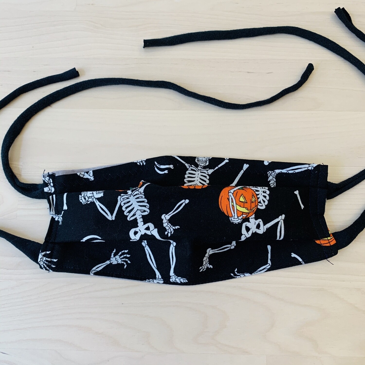 Handmade Mask w/ Pocket, Halloween