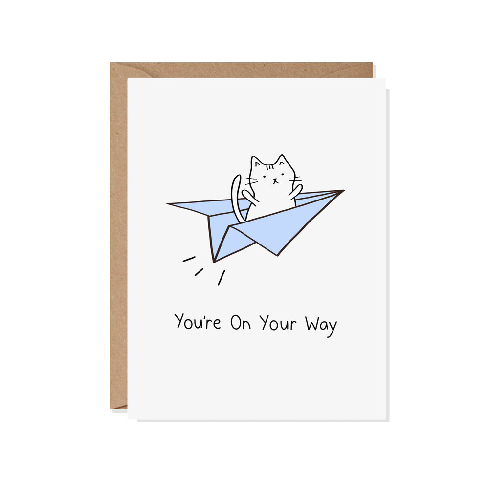 You're On Your Way Grad Card