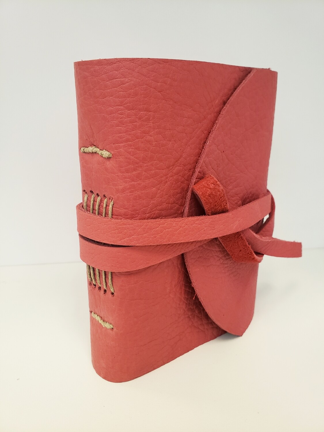 Leather-Bound Journal, Pink