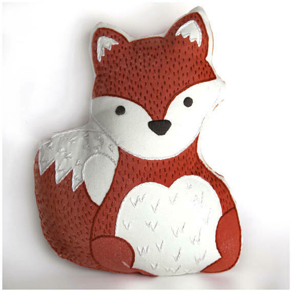 SALE - Crafty Creatures Embroidery Kit - Fox
