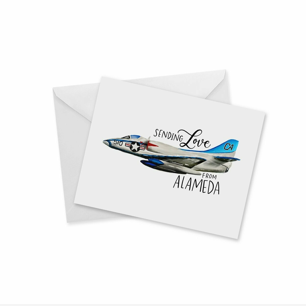 Sending Love From Alameda Card