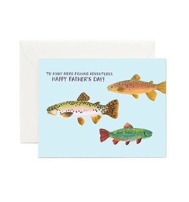 Fishing Adventure Father's Day Card