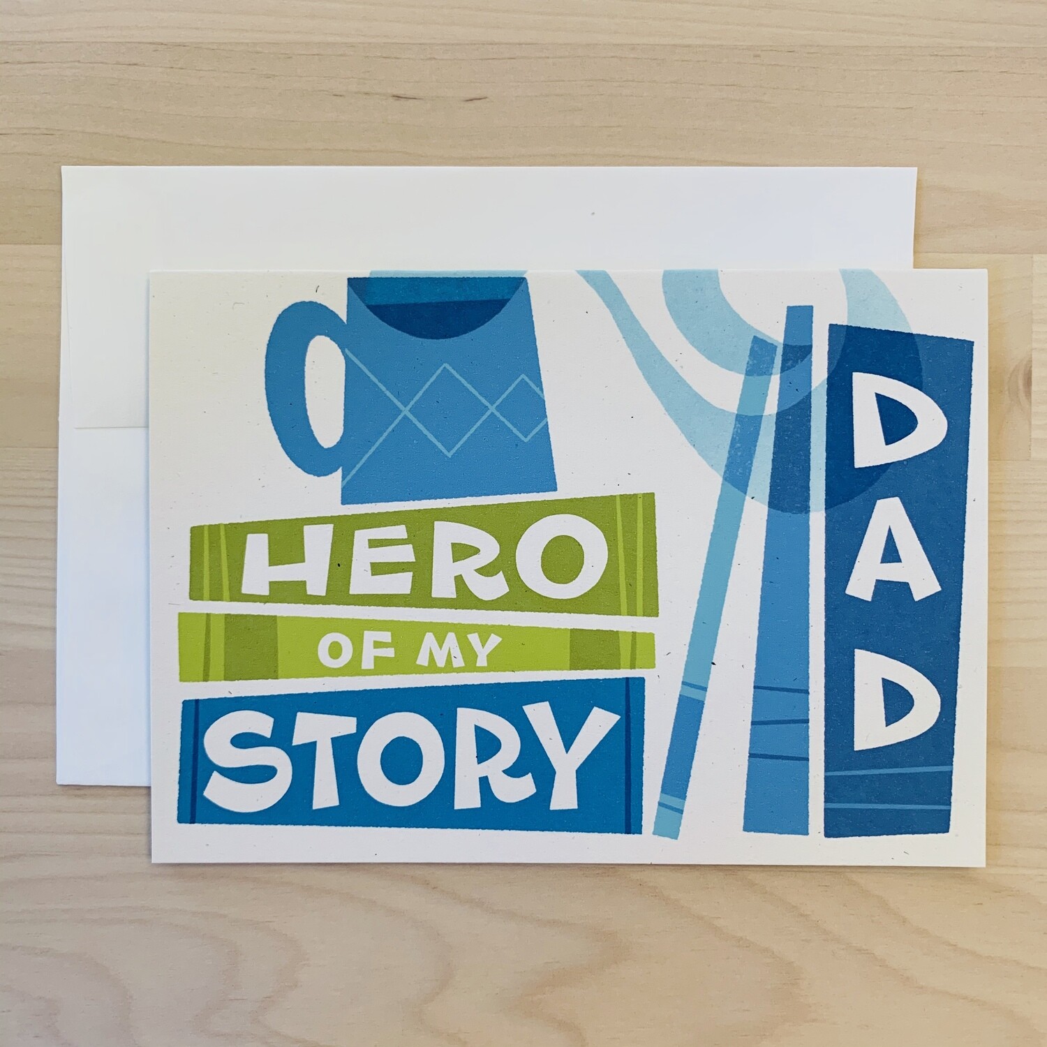 Dad, Hero of My Story Card Dad, Hero of My Story Card