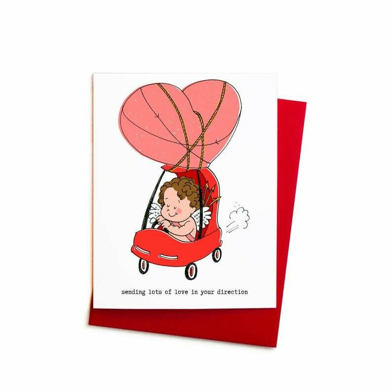 Cupid's Car Card, Single