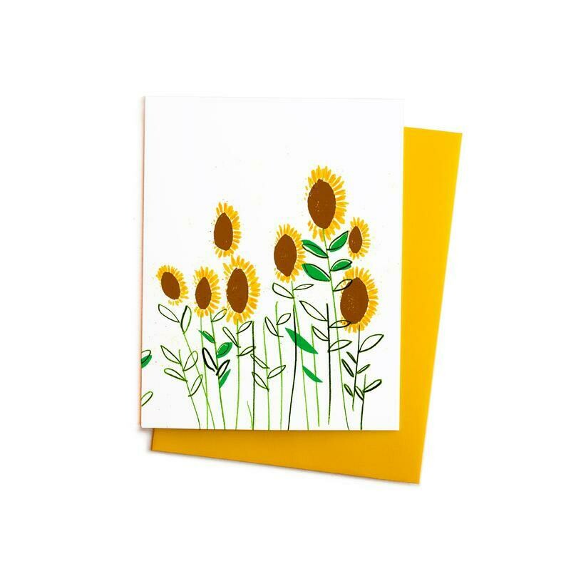 Sunflowers, Everyday Card