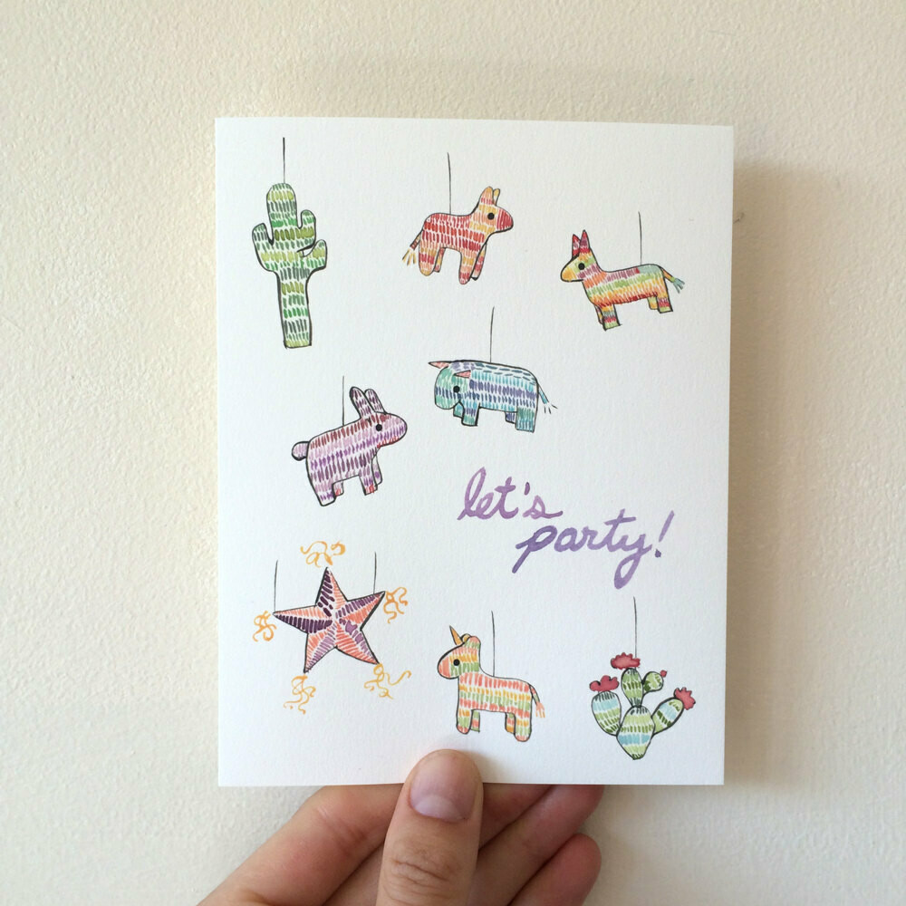 Let's Party! Card, Small