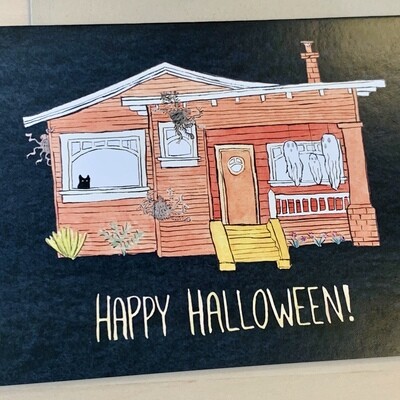 Happy Halloween Card, Pamela Baron