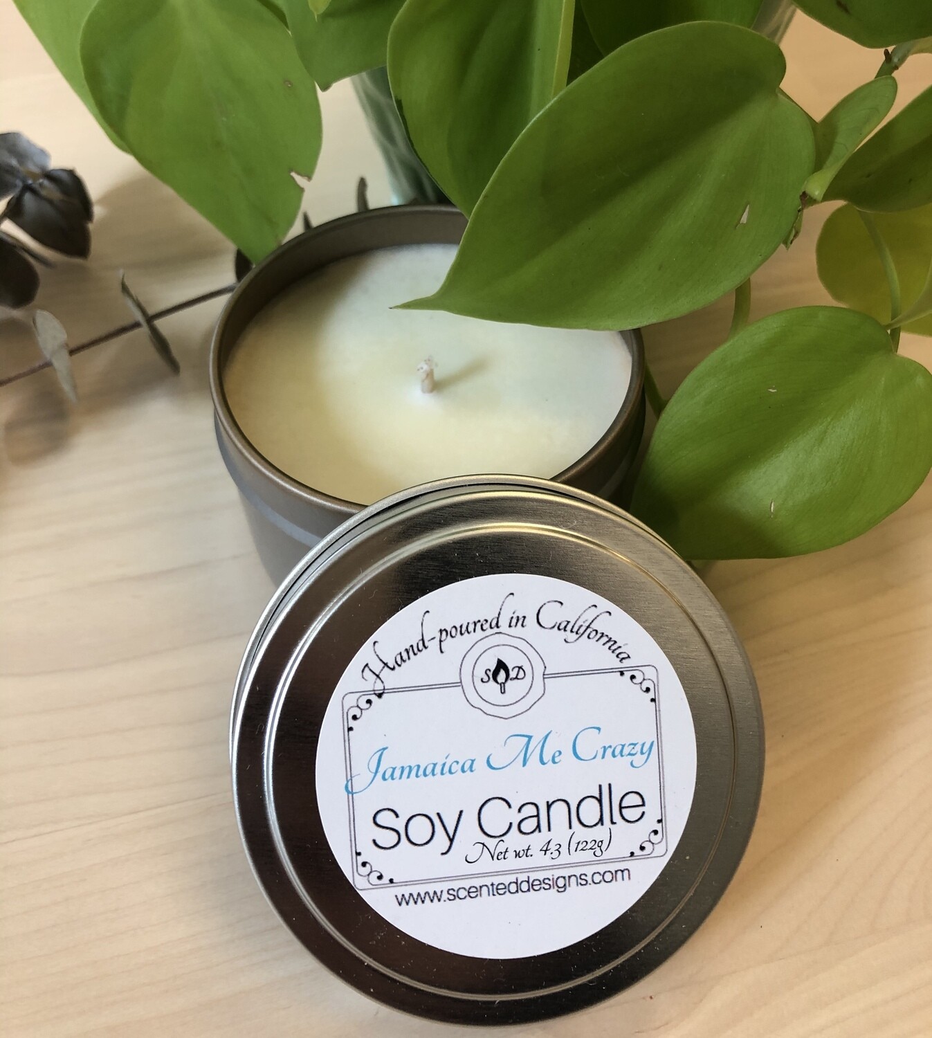 Travel Tin Soy Candle - Jamaica