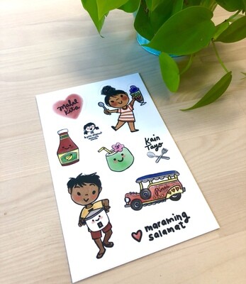 Filipino Sticker Sheet
