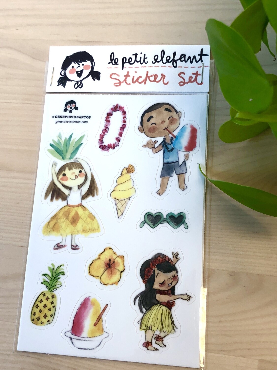 Hawaii Edition Sticker Sheet Set