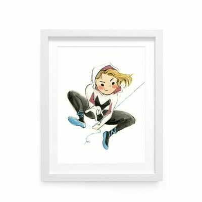 Spider Gwen, 5x7 Art Print