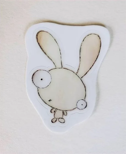 Sticker, Dibs The Rabbit