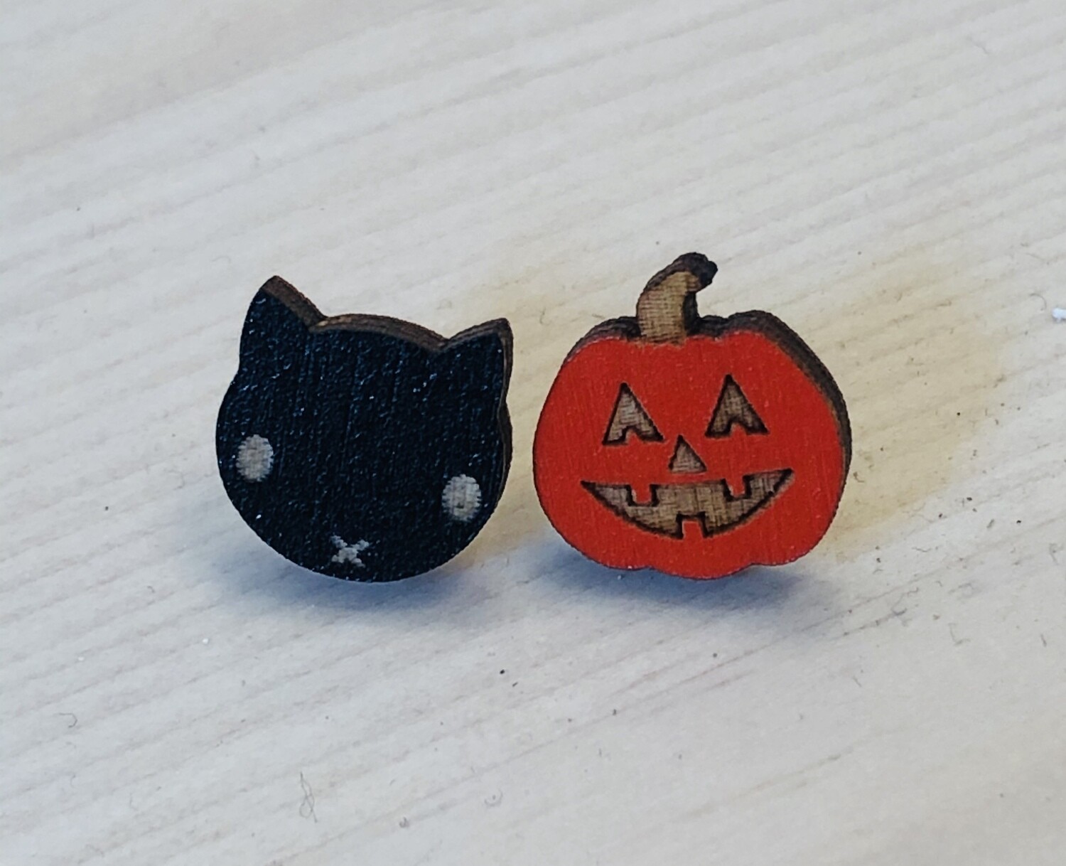 Jack and Cat Earrings