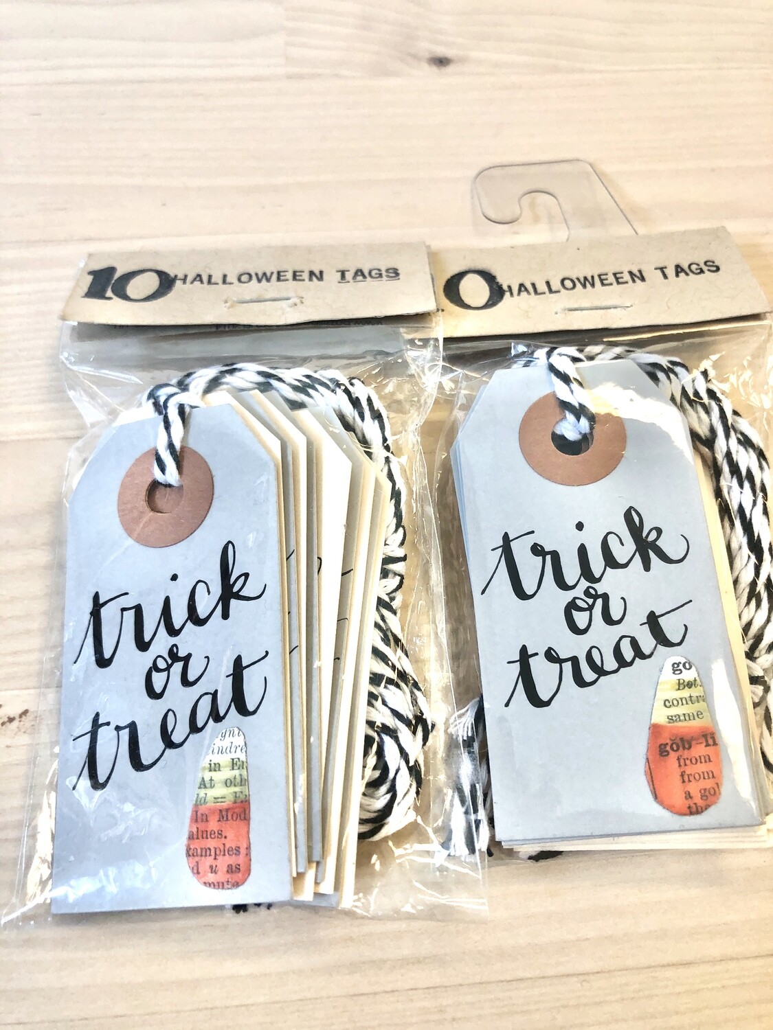 SALE - Trick or Treat Halloween Tags