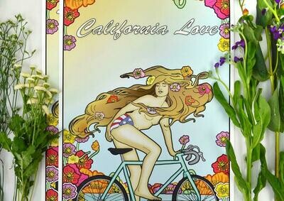 California Love, 11x17 print