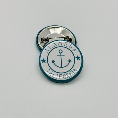 Button, Alameda Stamp
