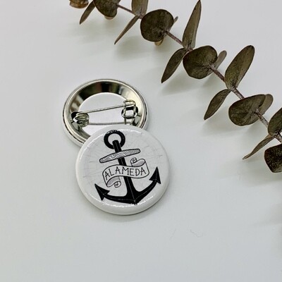 Button, Compass Anchor (Alameda)
