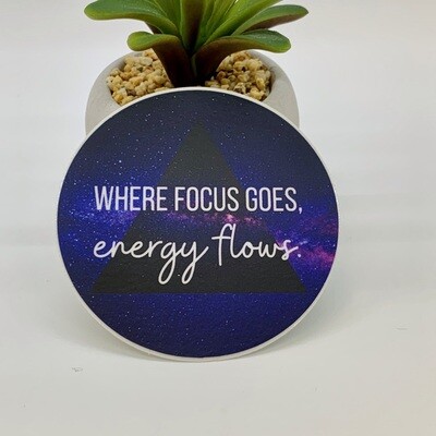 Sticker, Energy Focus