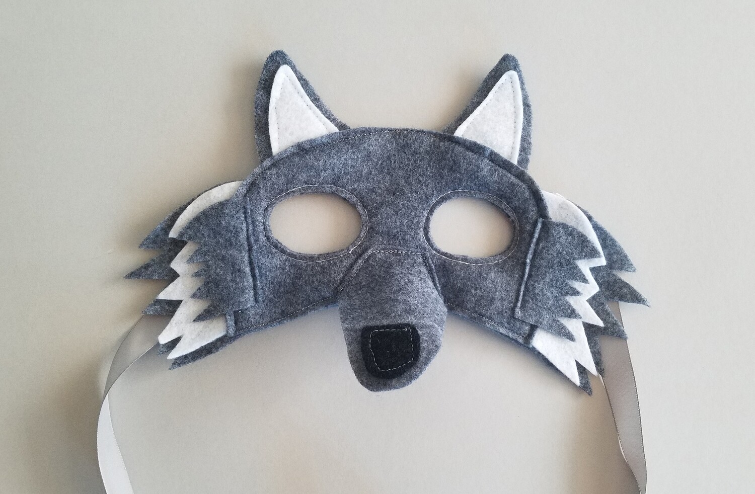 Mask, Wolf - Grey