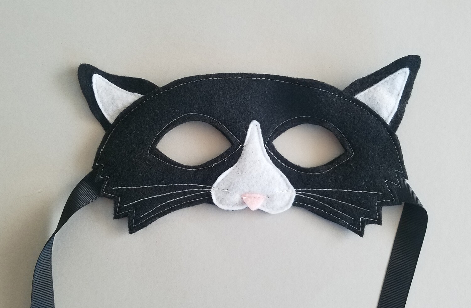 Mask, Cat - Black
