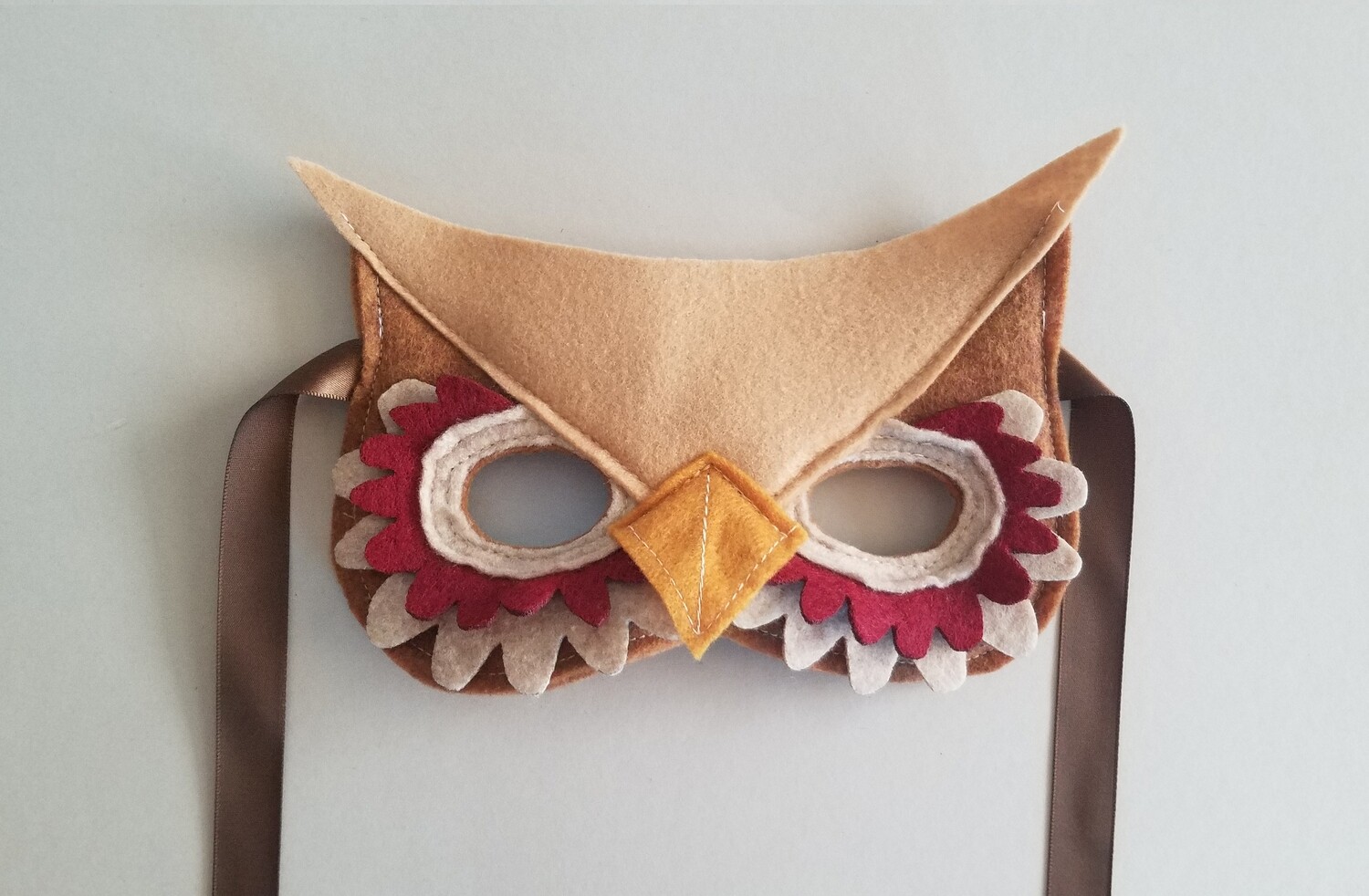 Mask, Owl - Red