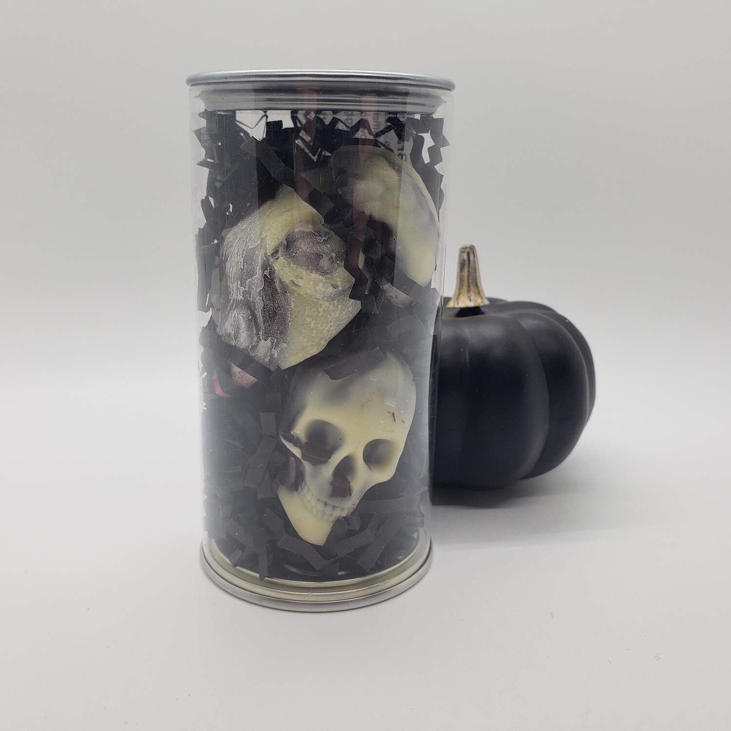 Spooky Mynt Mouse, Skull, & Brains 3-Piece Chocolate Can