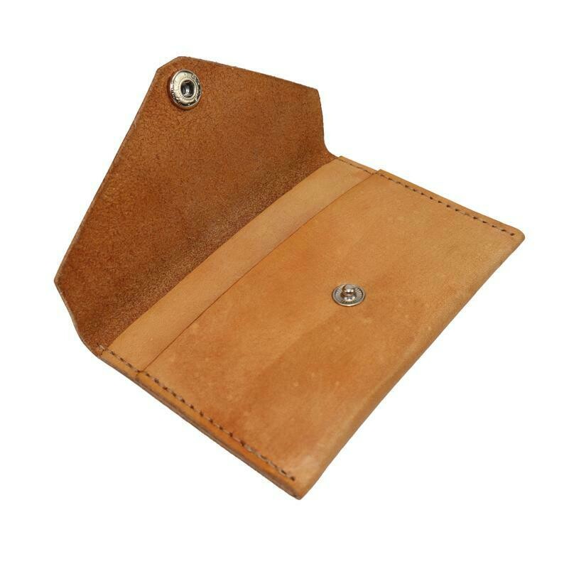 Card Pouch, Tan Leather