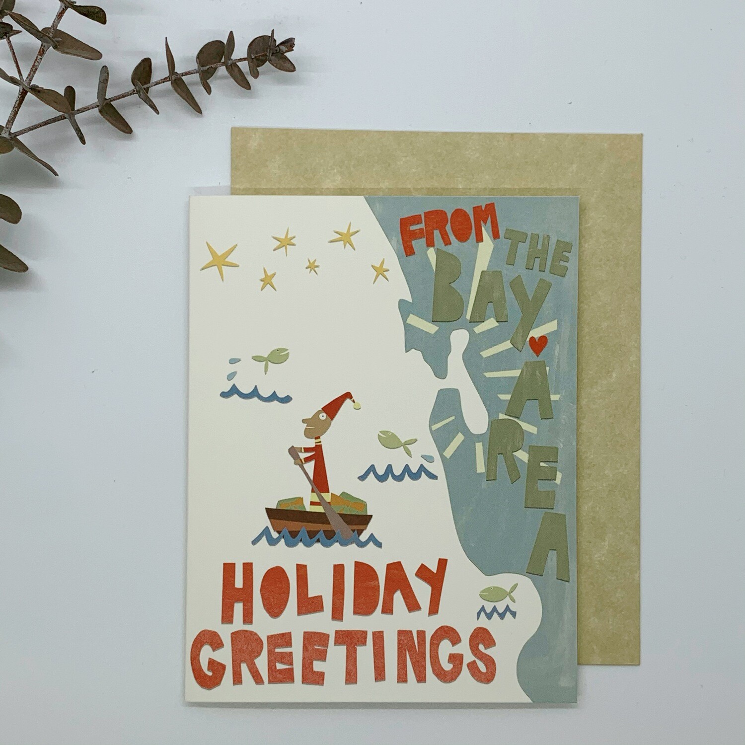 Holiday Greetings From The Bay Area Card