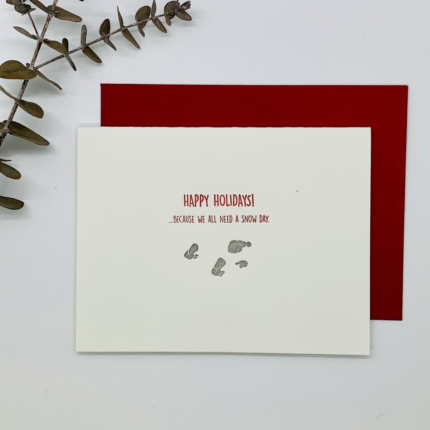 Holiday - Snow Day Card