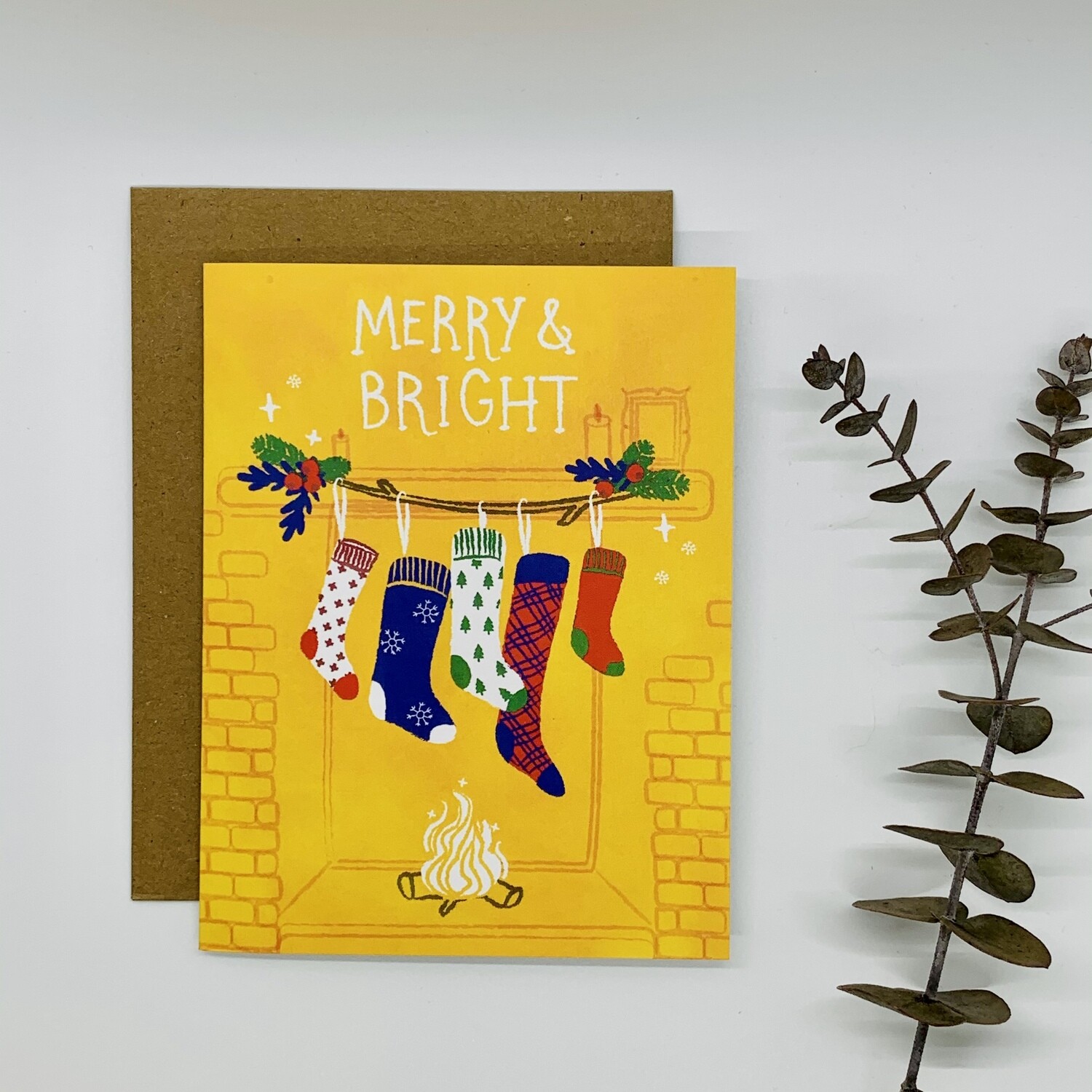 Greeting Merry and Bright