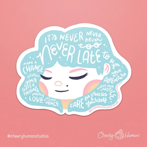 Sticker, Hair Emotions - Never Too Late