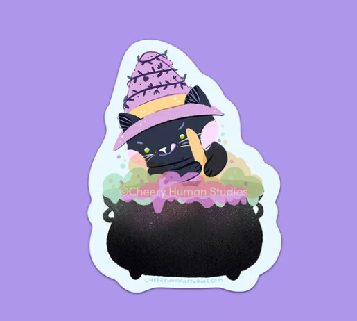 Sticker, Cleo the Potion-Making Cat