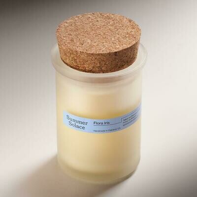 SALE - Tallow Candle, 6.5oz - Flora Iris