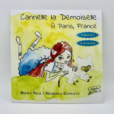Cannelle la demoiselle, French-English Children's Book