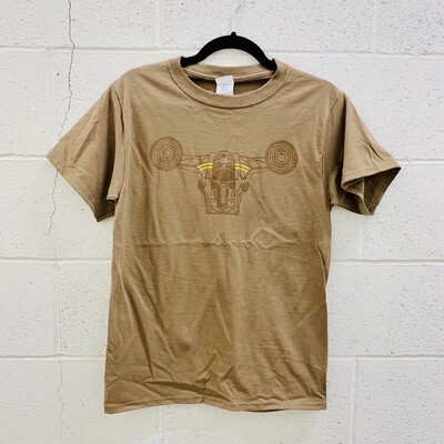 Razor Crest (Gunship) - Tan Masculine Tee