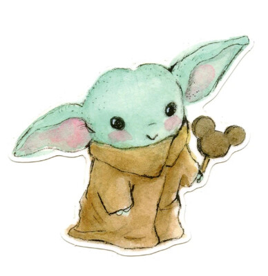 The Child and Ice Cream Sticker
