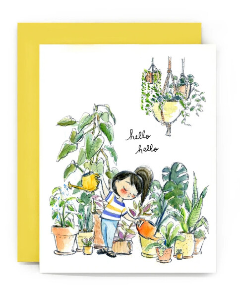 Hello Hello Plants Card