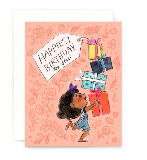 Happiest Birthday Presents Card