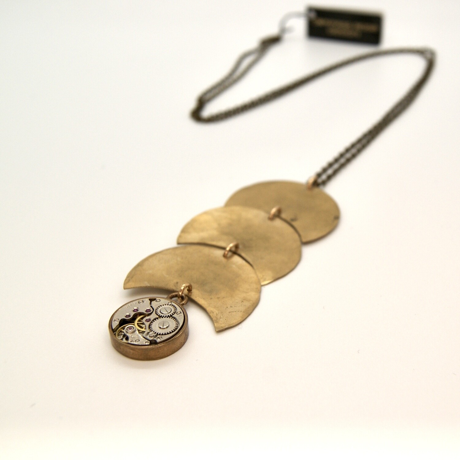 Clockwork REFLECTIONS Necklace, Brass & Bronze