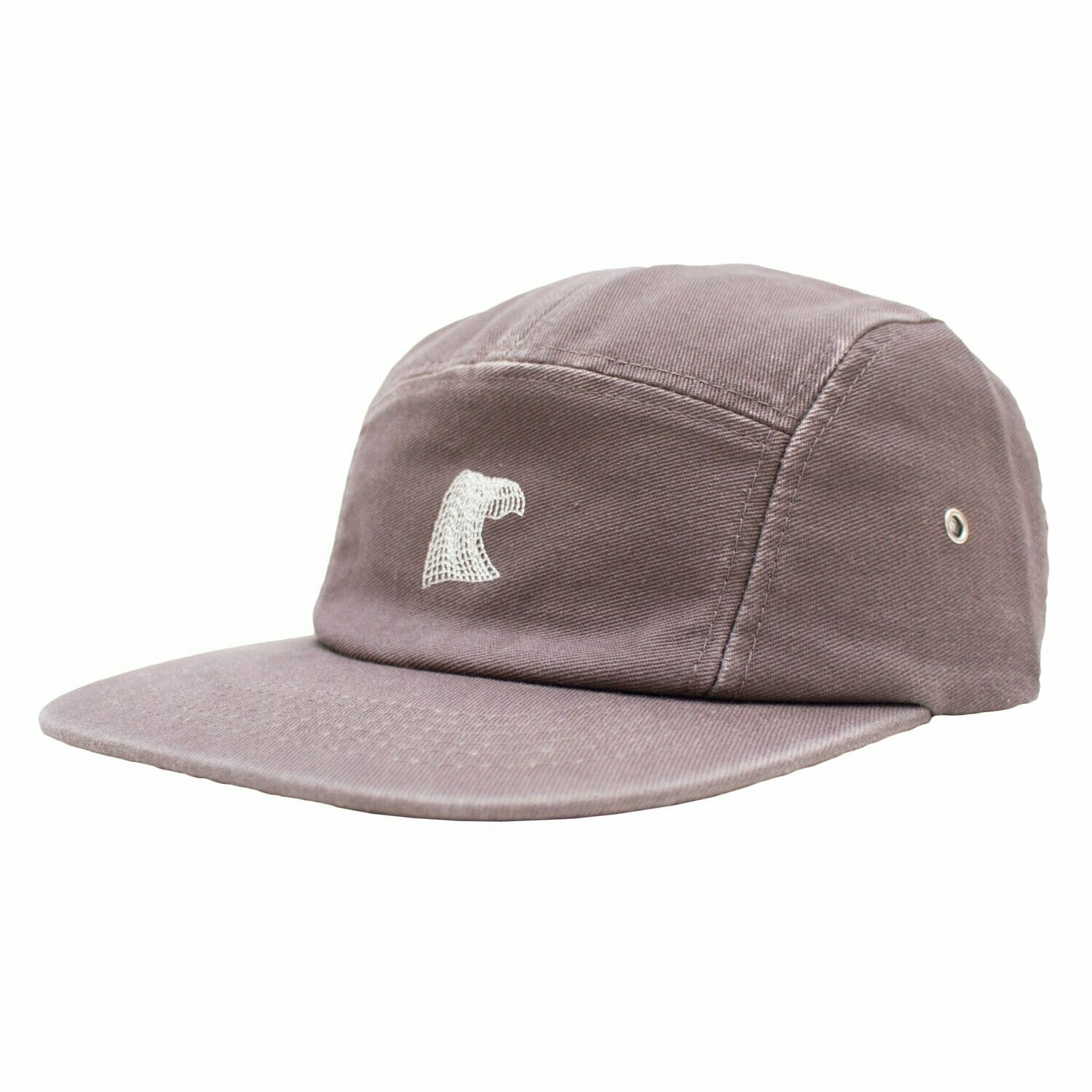 Digital Wave 5-Panel Camp Hat, Faded Gray