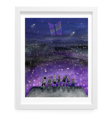 BTS Mikrokosmos 8x10 Print BTS Mikrokosmos 8x10 Print