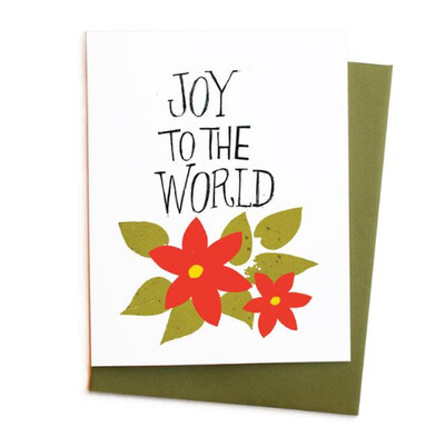 Joy To The World Poinsettias, Single