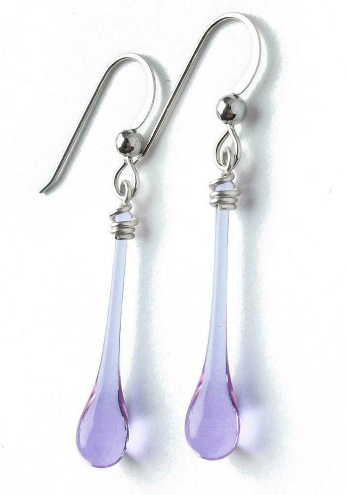 Lavender Solaris Earrings