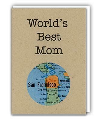 Worlds Best Mom, Greeting Card