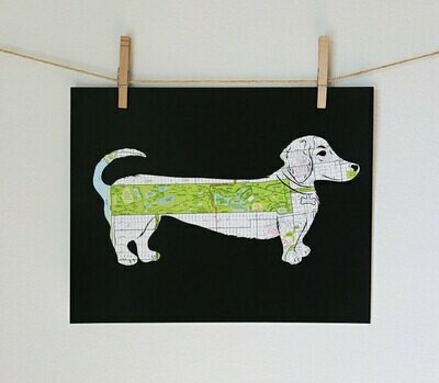 Golden Gate Bark, 11x14 Poster