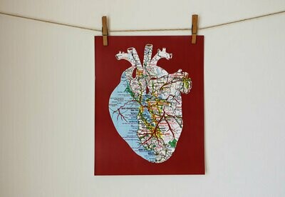 Heart of the Bay, 11x14 Poster