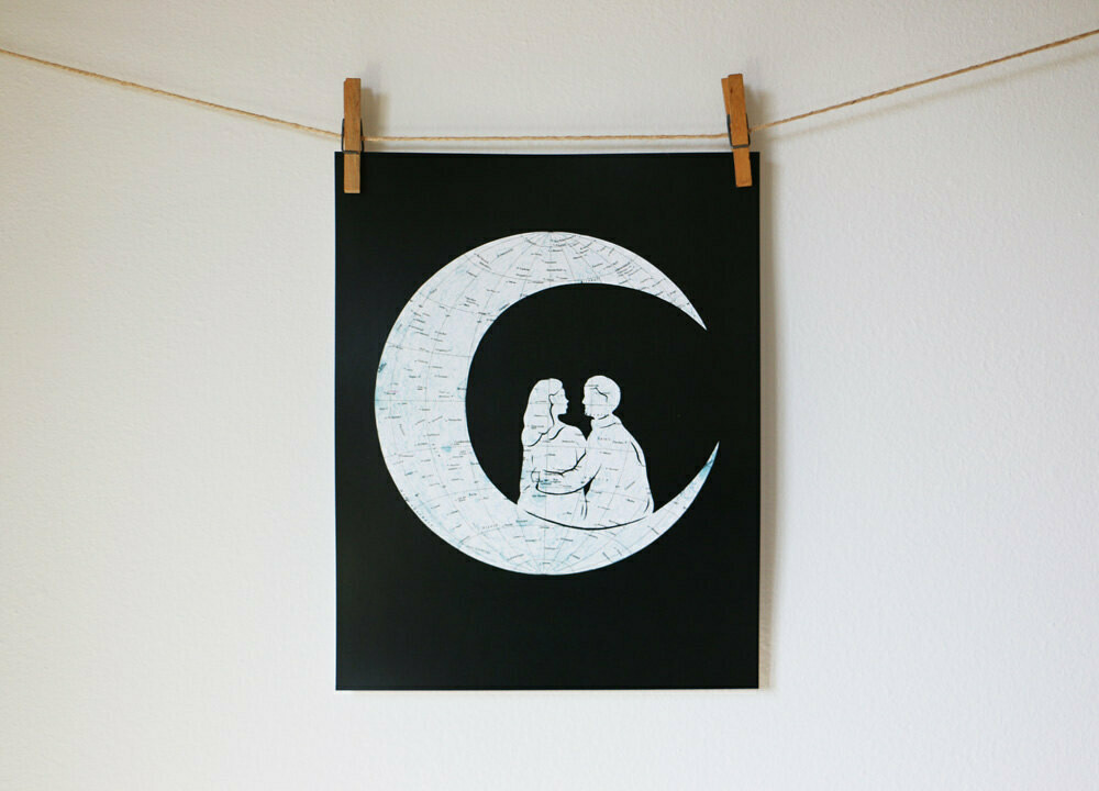 To the Moon and Back, 11x14 Poster