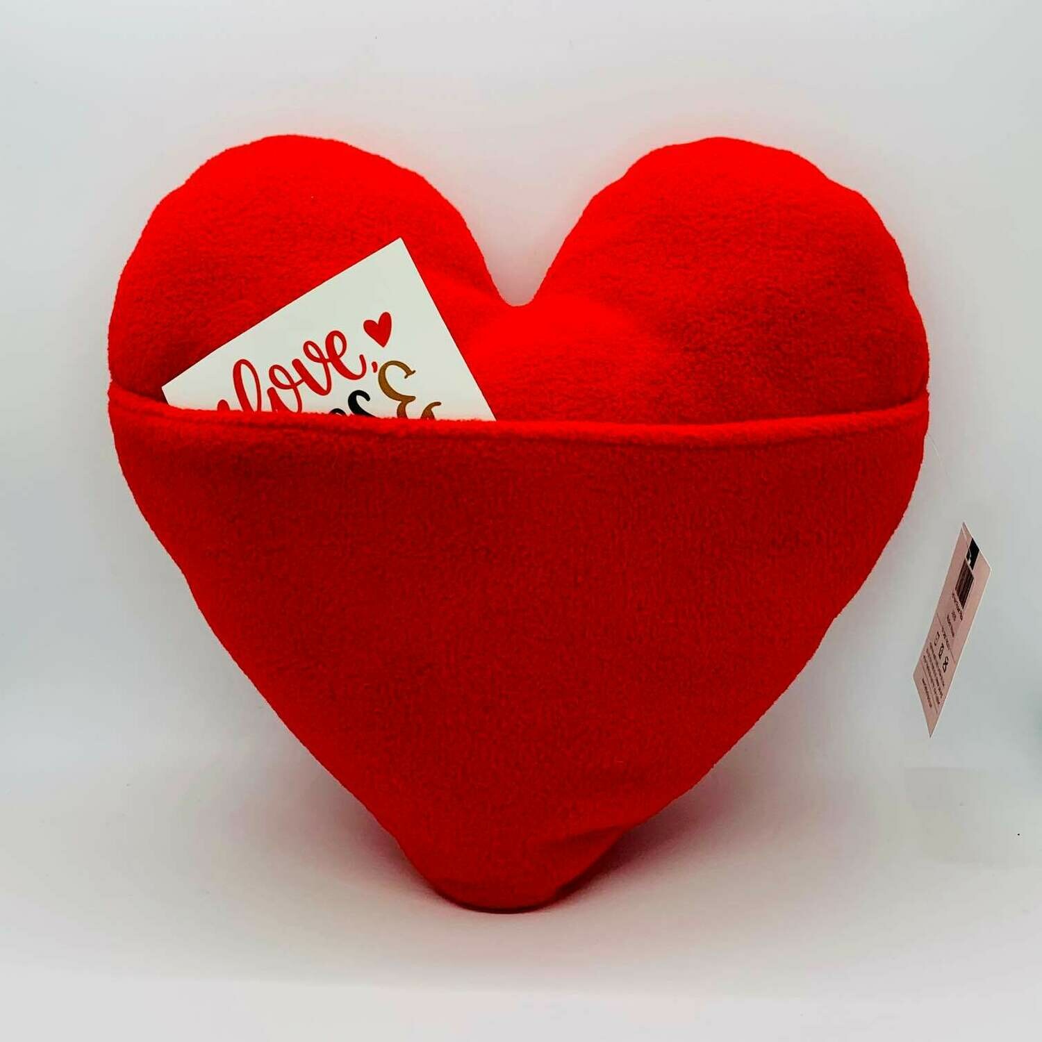 Red Heart Pocket Pillow