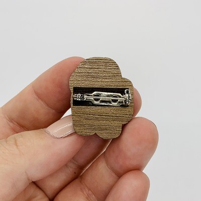 Among Us Brooch - Gold